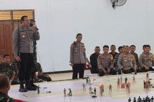 Kapolda Jawa Tengah cek Tactical Floor Game; wujud Profesionalitas Polda Jateng dalam Harkamtibmas selama Pemilu 2024