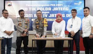 Polda Jawa Tengah Dorong Digitalisasi, Telkom Berikan Jaminan Layanan Cepat dan Aman