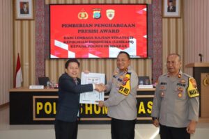 Sukses Cooling System, Kapolres Humbahas Terima Penghargaan dari LEMKAPI