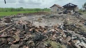 6 Sapi Jumbo dan 3 Kambing Ikut Terpanggang saat Kebakaran Kandang Ternak di Rembang