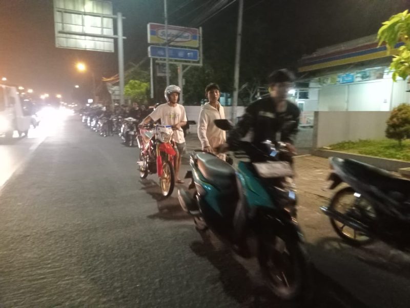 52 Kendaraan Balapan Liar Diamankan Satlantas Polres Semarang