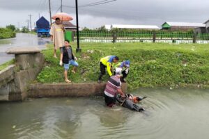 Tabrak Jembatan & Tercebur ke Sungai, Warga Kota Depok Tewas di Demak