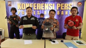 Gondol Sepeda Motor, Seorang Tukang Bakso Di Lasem Di Bekuk Polres Rembang