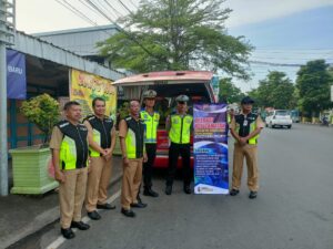 Hari Pertama Ops Keselamatan Candi 2024, Satlantas Polres Rembang Gelar Sosialisasi