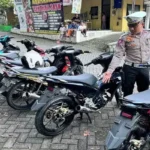 Akibat Knalpot Brong, Puluhan Motor Dikukut Polres Karanganyar