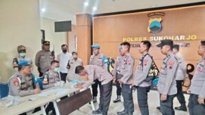 Puluhan Anggota Polres Sukoharjo Mendadak Dites Urine, Ini Hasilnya