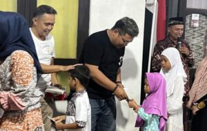 Buka Bersama Anak Yatim, Klub Motor 2 Tak Jepara Bagi THR