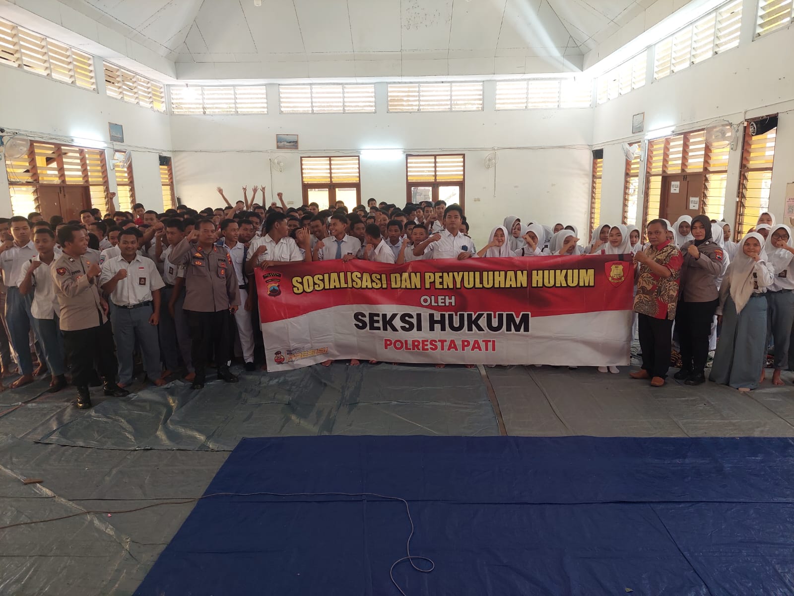 Cegah Bullying, Seksi Hukum Polresta Pati Adakan Binluh Di Smk