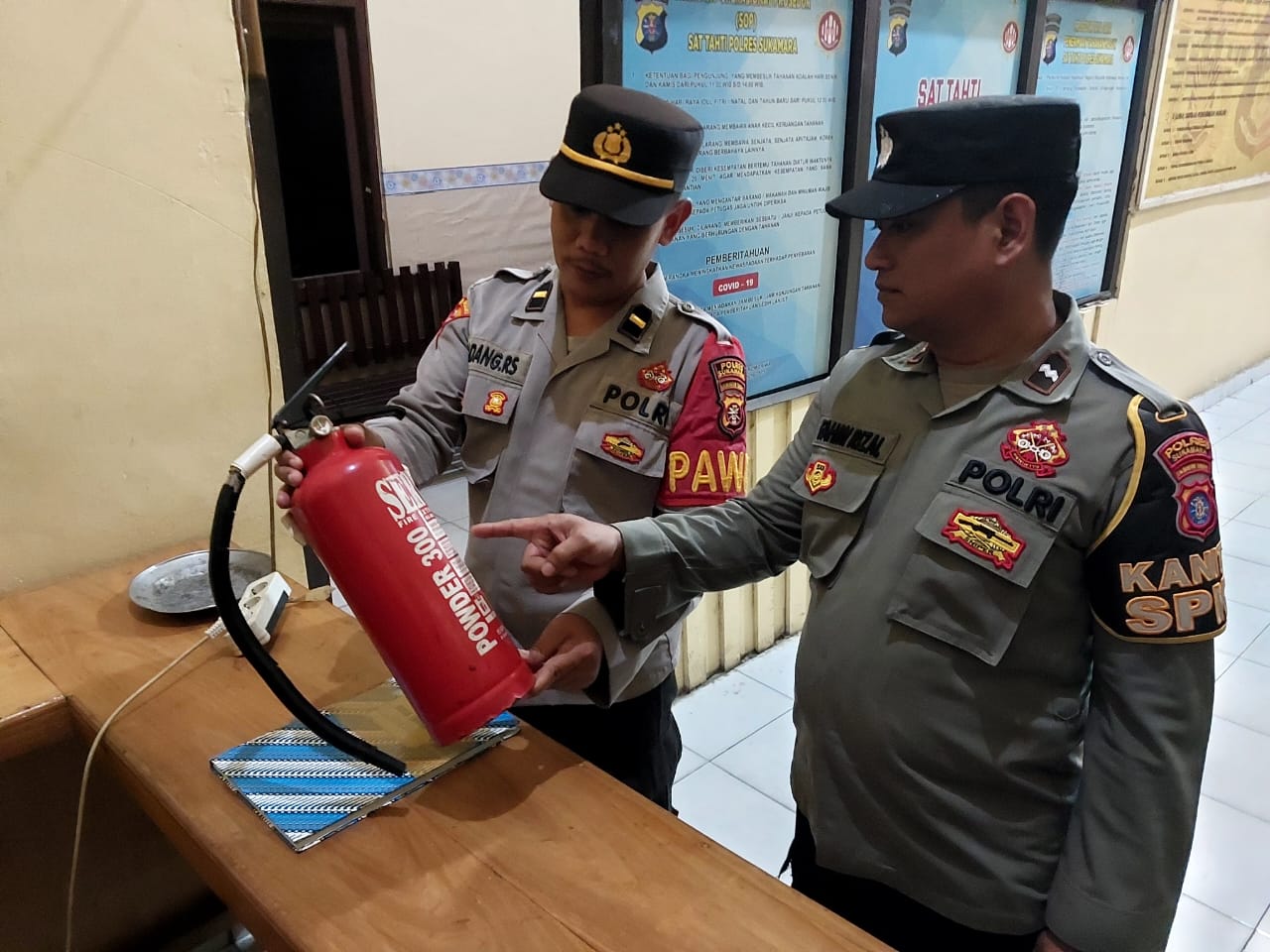 Cek Kesiapan Barang Inventaris, Polres Sukamara Selalu Siaga