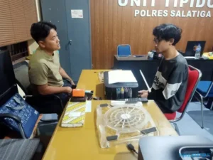 Warga Getasan Semarang Ditangkap Polisi Salatiga usai Curi Motor di Indekos