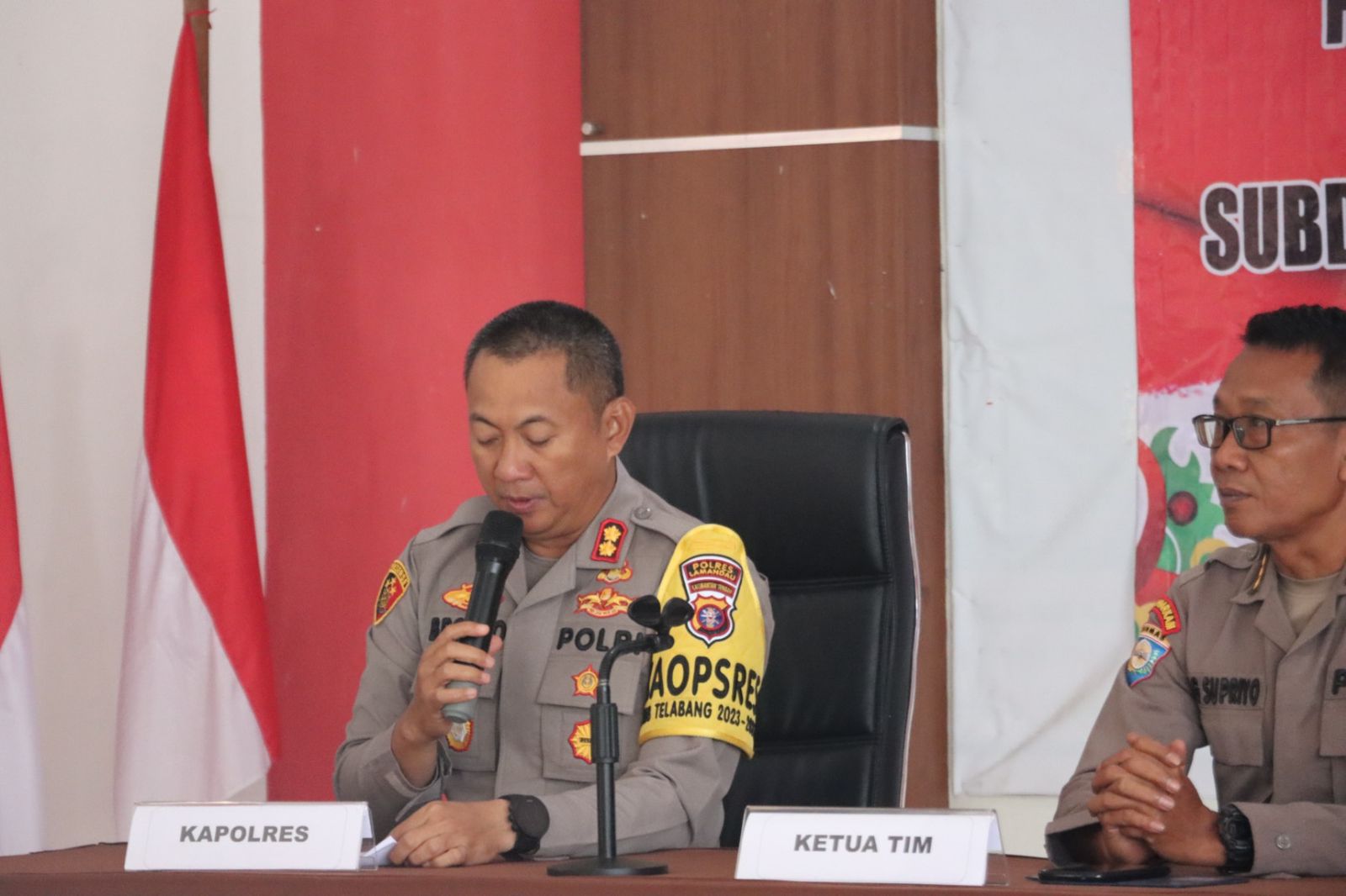 Di Polres Lamandau, Ditbinmas Polda Kalteng Gelar Binluh Harkamtibmas Pada