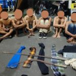 Enam Abg Di Semarang Ditangkap Saat Hendak Tawuran, Bawa Celurit,