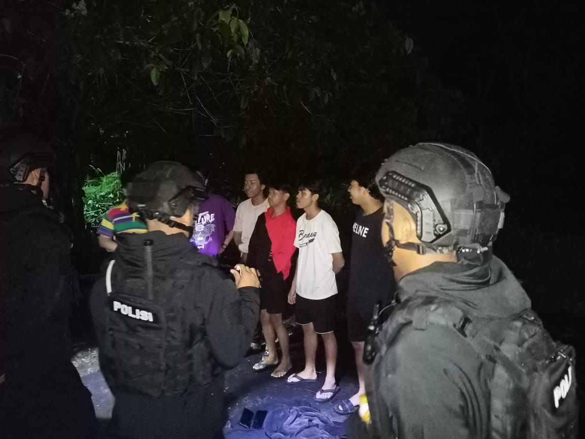 Gelar Patroli Dialogis Saat Sahur, Ditsamapta Polda Kalteng Cegah Balapan