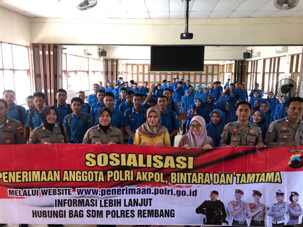 Gelar Sosialisasi Penerimaan Polri Ta. 2024, Bag Sdm Kembali Datang