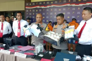 Polres Batang Tangkap 9 Pelaku Pengedar Narkoba Sabu 1,98 gram dan 25 Ribu butir Obat – obatan Terlarang