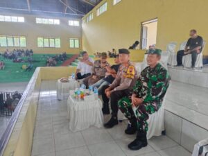 Kejuaraan Taekwondo di GOR Mbesi Dihadiri Kasat Samapta Polres Rembang