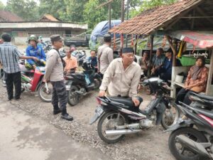 Edukasi Larangan Knalpot Bising, Polsek Pancur Jaga Kenyamanan Bersama