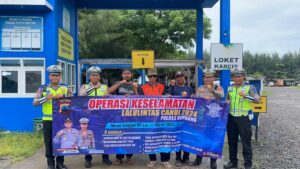 Sambang Obyek Wisata, Satlantas Polres Rembang Sosialisasi Ops Keselamatan Candi 2024