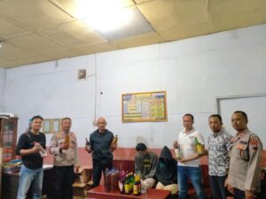 Back Up Polres Rembang, Jajaran Polsek Rembang Kota Ikut Gelar Razia Miras Dalam Rangka Ops Pekat Candi 2024