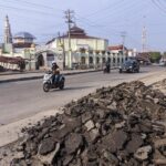 Ini Penampakan Jalur Pantura Yang Rusak Gegara Banjir Demak