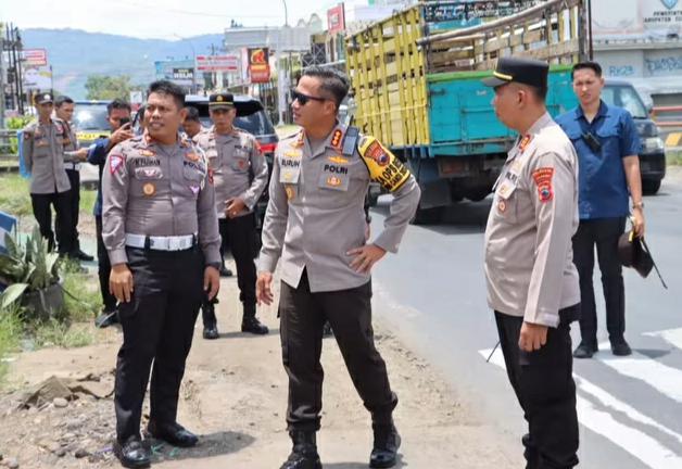 Ini Upaya Satlantas Polresta Cilacap Cegah Kemacetan Di Simpang Tiga