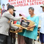 Kapolda Jateng Beri Bansos Dan Kunjungi Bakti Kesehatan Di Magelang