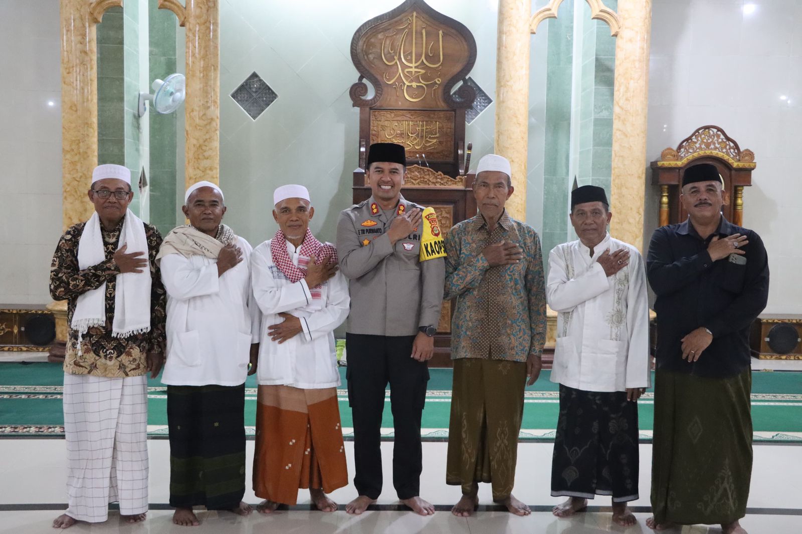 Kapolres Jembrana Gelar “lapor Ngabuburit Bli” Di Masjid Baitussalam Desa