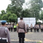 Kapolres Jembrana Yang Diwakili Wakapolres Memimpin Apel Jam Pimpinan