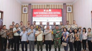 Siap Amankan Bulan Ramadhan, Polres Humbahas Gelar Rapat Lintas Sektoral