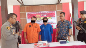 Pasutri di Lamandau Diringkus Polisi Saat Transaksi Narkoba di Kuburan