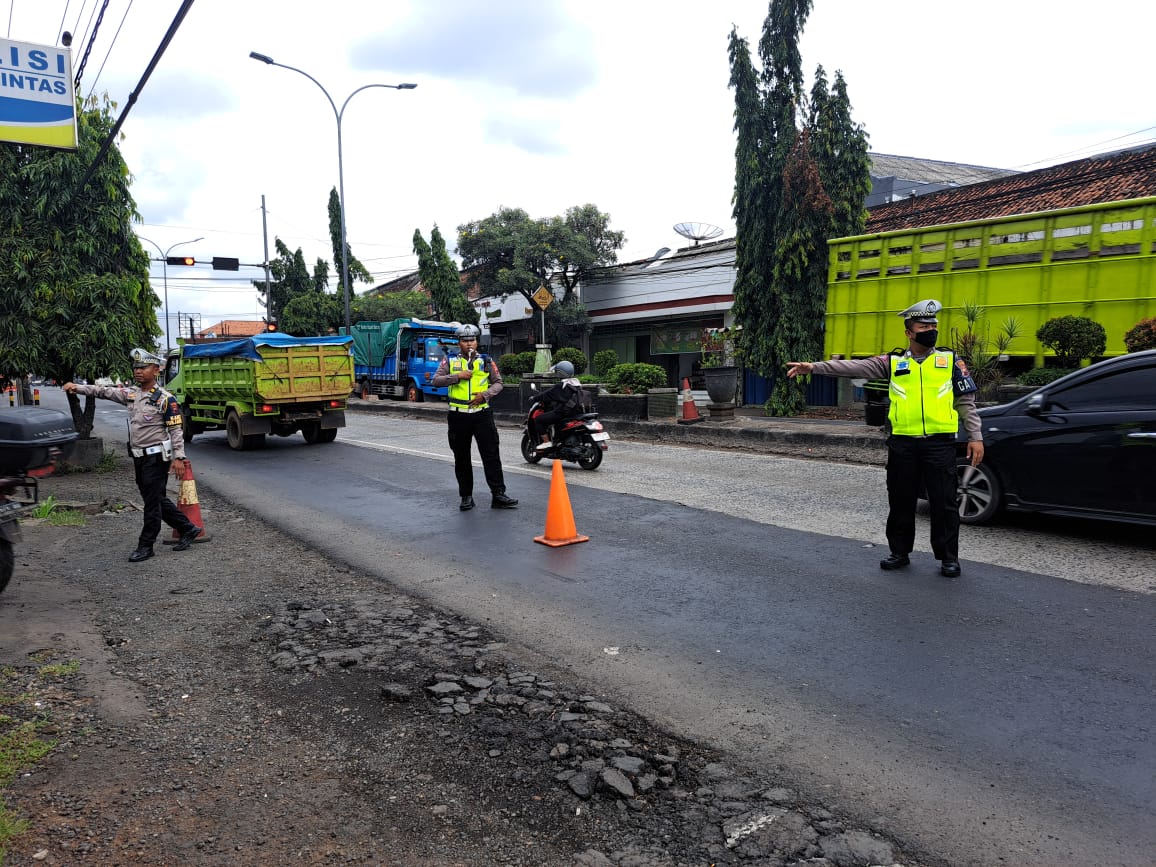 Pemudik, Siap Siap! Satlantas Polres Batang Terapkan Sistem Satu Arah