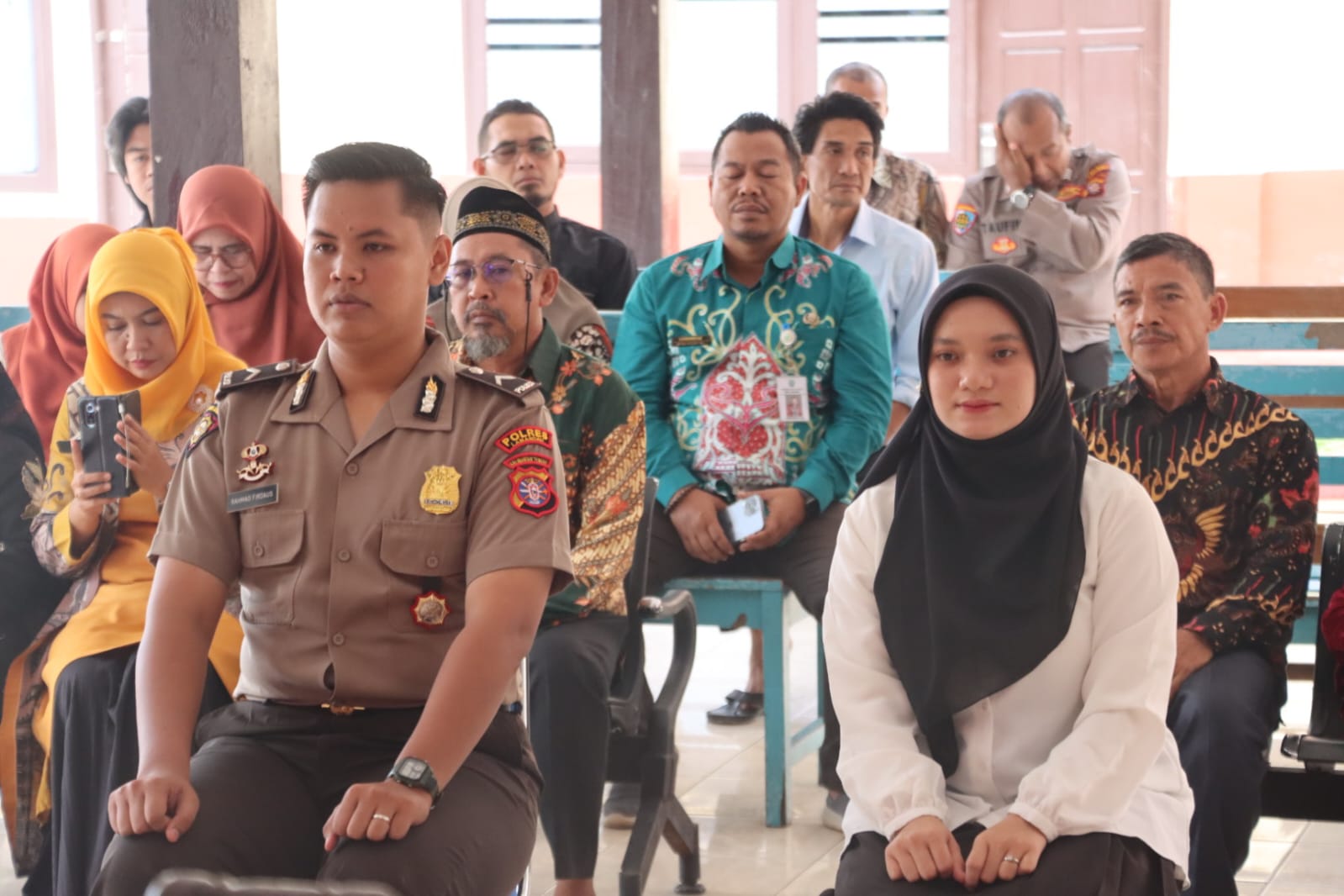 Pesan Kapolres Lamandau Pada Personil Yang Melaksanakan Sidang Bp4r