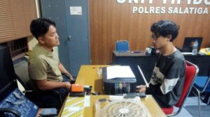 Polisi Ringkus Pencuri Motor di Kos Salatiga