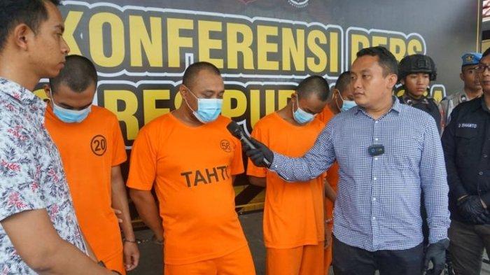 Polres Purbalingga Menggelar Pers Rilis Kasus Pembunuhan Sopir Truk