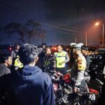 Razia Malam Minggu: 13 Sepeda Motor Terjaring Knalpot Brong Dan