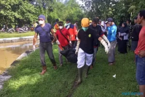 Pemuda Bendosari Meninggal di Saluran Irigasi Sukoharjo Diduga Terpeleset