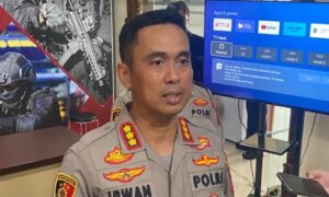 Polrestabes Semarang Beri Kenaikan Pangkat Bagi Personel yang Gugur Kawal Pemilu