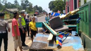 Kecelakaan di Batang, 1 Korban Laka Odong-odong Tewas, Sopir Truk Jadi Tersangka