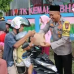 Tk Kemala Bhayangkari Polres Lamandau Ajari Berbagi Sejak Dini Dan