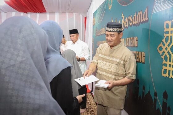 Tarling Dengan Forkopimda, Kapolda Jateng Bagikan Tali Asih Untuk 100