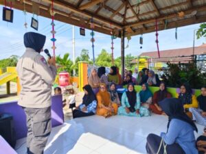 Cegah TPPO, Satbinmas Polres Lamandau Beri Sosialisasi pada Wali Murid