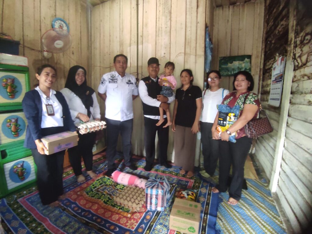 Dampingi Program Gerebek Si Tajam Chating, Polsek Bukit Batu Bantu Atasi Stunting