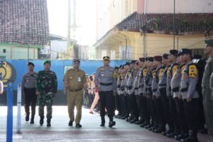 Polres Banjarnegara Terjunkan 587 Personel Pengamanan Pilkades Serentak Gelombang II Tahun 2024