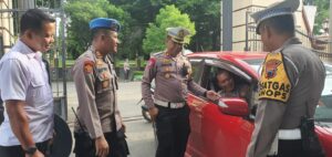 Pemeriksaan Kelengkapan Kendaraan Bermotor Anggota Polresta Pati