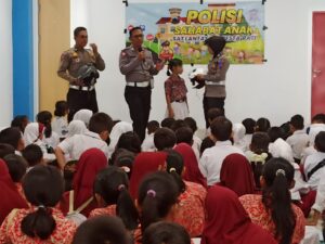 Kerjasama SD Pati Kidul 3 Pati dan Satlantas Polresta Pati Tingkatkan Kesadaran Lalu Lintas