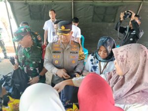 TNI Polri di Pati Jaga Stabilitas Pangan dan Gelar Bazar Pasar Murah