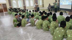 Di Pondok Pesantren, Polres Sukoharjo Sosialisasi Ops Keselamatan Candi 2024