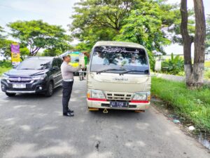 Satlantas Polresta Pati Sosialisasikan Operasi Keselamatan Lalu Lintas Candi 2024