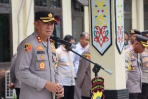 Polres Lamandau Gelar Apel Siaga Memasuki Bulan Suci Ramadhan 1445 H