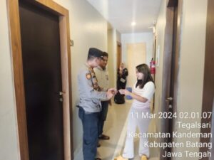 Polsek Tulis Batang Amankan Pasangan Tak Resmi dalam Kegiatan Rutin KRYD